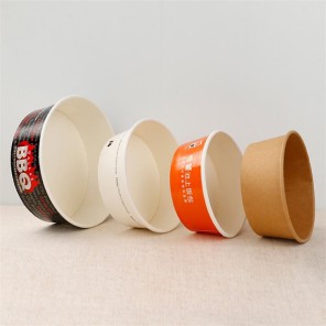 Tek Kullanımlık Kraft Kağıt Salata Kase